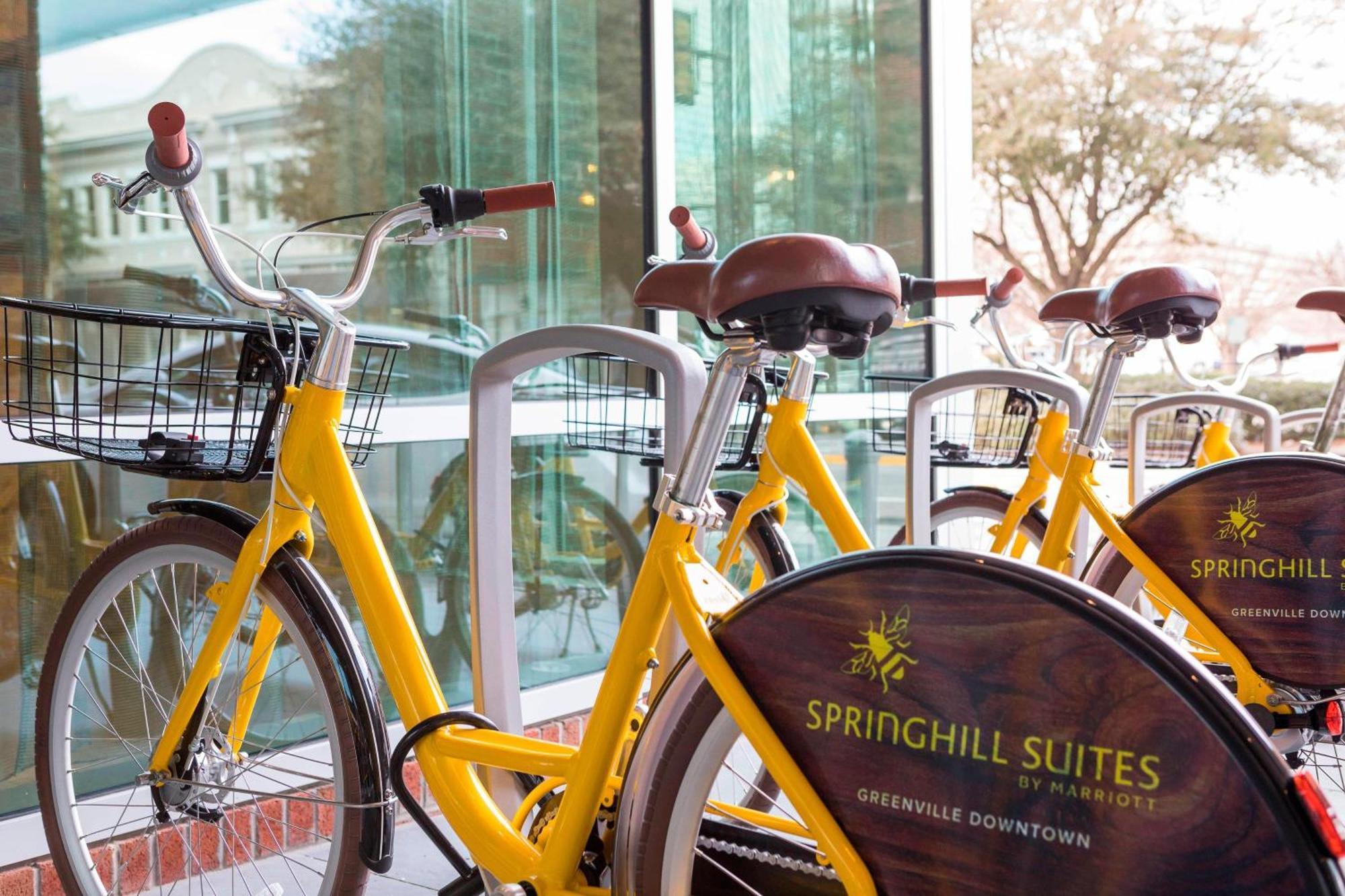 Springhill Suites By Marriott Greenville Downtown Exterior foto